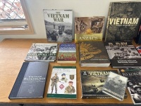 Large Lot of Military Vietnam & ANZAC Books - 5