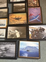 Assortment of Aeroplane Posters & Photos in Frames - 3
