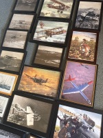 Assortment of Aeroplane Posters & Photos in Frames - 5