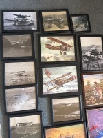 Assortment of Aeroplane Posters & Photos in Frames - 7