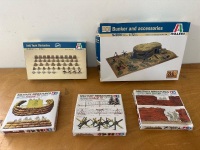 Assortment of Military Obstacles & Barricades