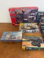 Lot of Gun & Tank Models - 2