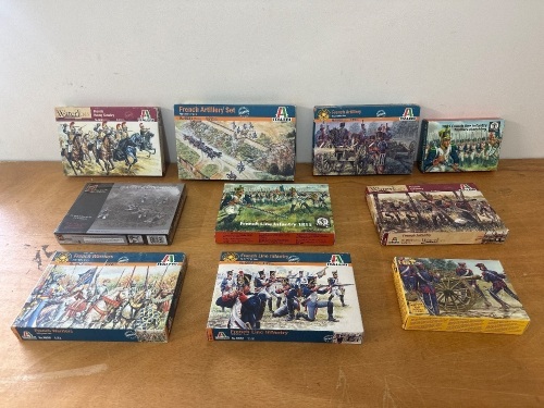 French Infantry & Artillery Models
