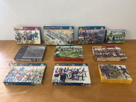 French Infantry & Artillery Models