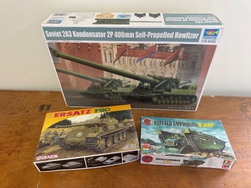 3 x Tank Models