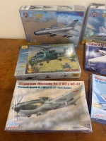 6 x Soviet plus Russian Military Models - 2