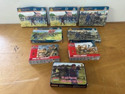 US Troops, American Civil War Infantry & Artillery Models