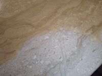 Stone Table with Damaged Polished Top - Made in Italy - 4