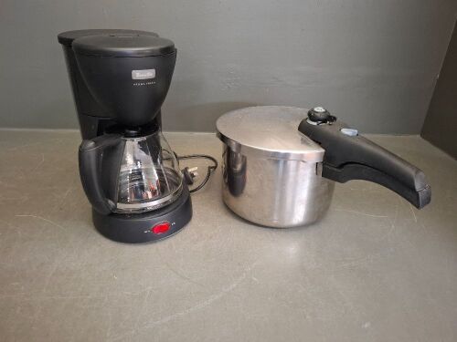 Raco Pressure Cooker & Breville Dripolator Coffee Machine