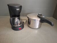 Raco Pressure Cooker & Breville Dripolator Coffee Machine