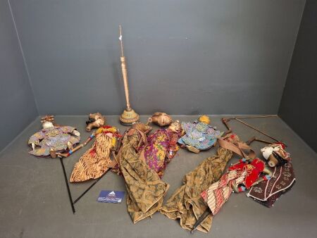 Selection of Balinese Style Puppets