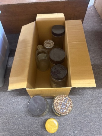 Lot of 9 Vintage Jars