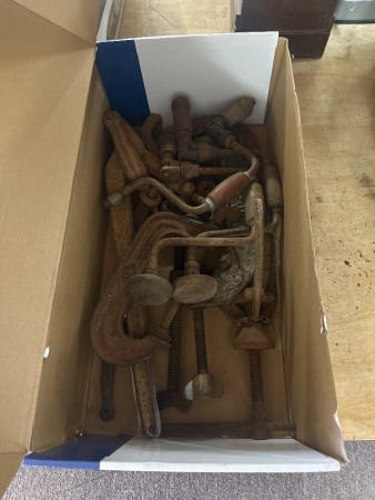 Mixed Vintage Tool Lot - Incs Hand Drills