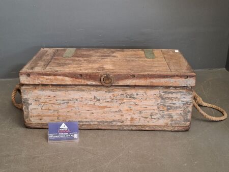 Antique Coach/Steamer Chest