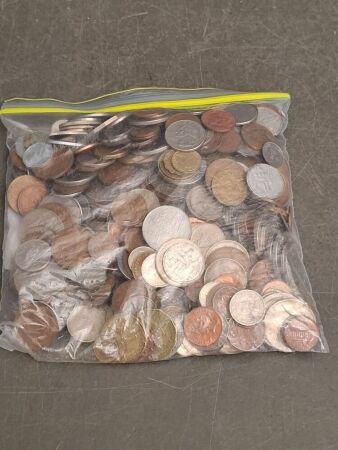 Large Lot of Vintage & Antique Coins