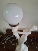 White porcelain lady lamp (CHOICE 7,8) - 3