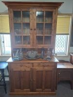 Pine kitchen hutch - 2