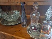 Assorted bar lot inc. decanters, stirrers, ice bucket etc. - 3