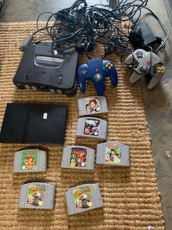 Nintendo 64 Console + Games & Accessories