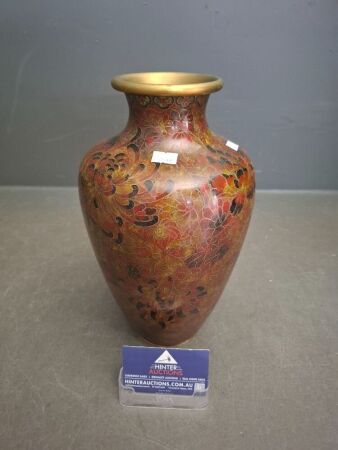 Vintage Chinese Cloisonne Vase