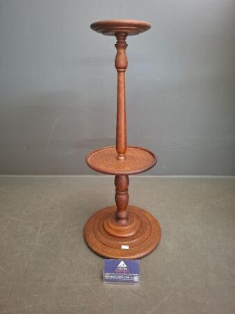 2 Tier Wooden Smokers Stand
