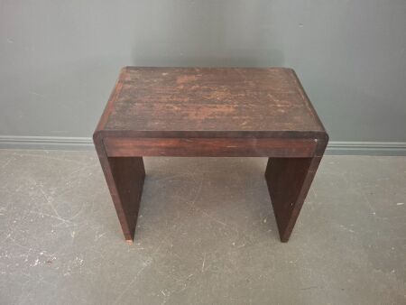 Art Deco Wooden Side Table