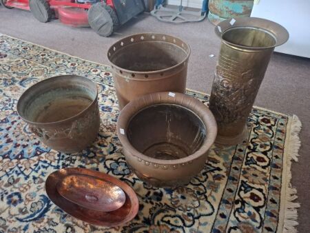 Mixed Lot of Copper and Brass Items