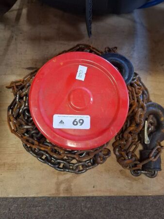 1-Tonne chain block,