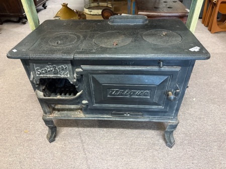 Scott Bros Unique cast iron wood stove