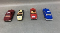 Lot of 4 Model Rolls Royce - 3 Corgi - 1 Solido - 3