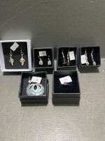 5 Earrings Sets and 1 Ring