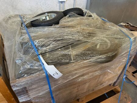 Pallet of Wheels 4.10 x 3.5 x 6