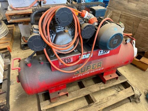 Compressor unit SS30, 7.5HP plus 2 dryers