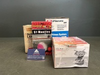 Primus camp light + lantern, burner, and spare mantles - 2