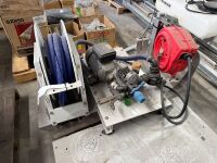Steam Reel/ E-motor-pump set, Airhose