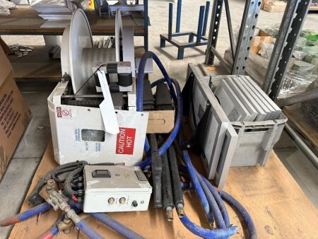 Steam Reel, steam gun, Solar panels