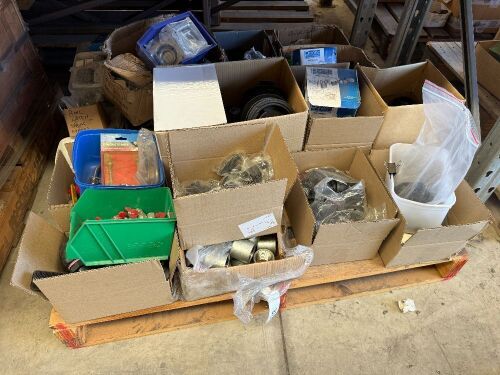 Pallet of plumbing and fittings