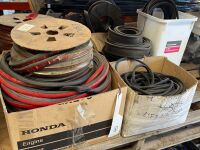 Pallet of various rubbers and belts - 2