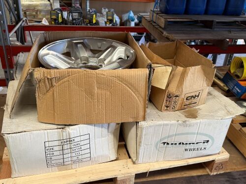 Pallet of 5 x AL rims 16 x 8