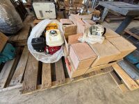 Pallet of Alternators and Davey-Pump-set