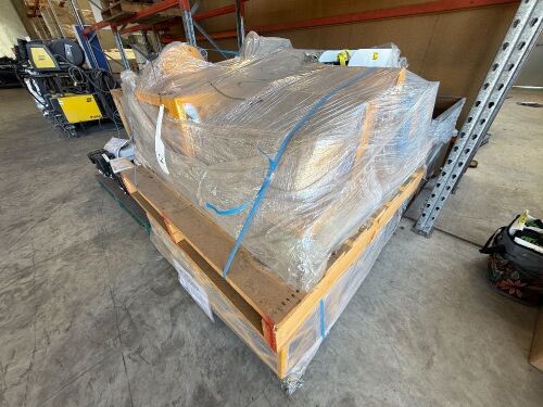 Pallet of jerry can holder/ drip torch holder powder coated
