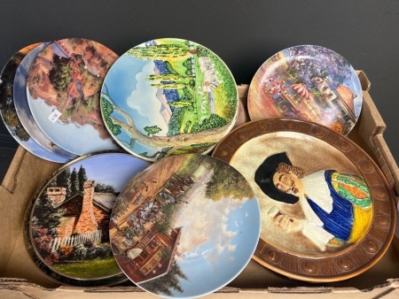 Mixed Lot of Wall Hanging Plates