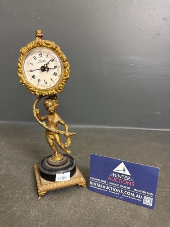 Lauris Cherub Mantle Clock