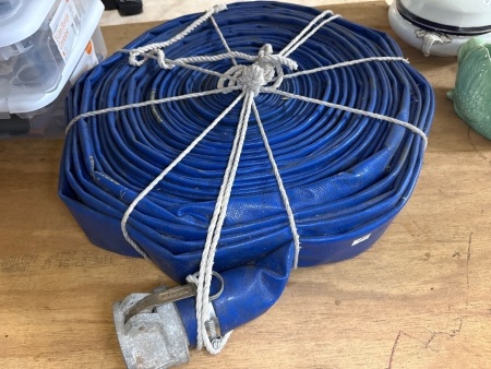 Roll of SUNNYHOSE firefighting/irrigation hose - 3in