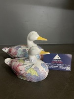 Gallo Design Porcelain Ducks