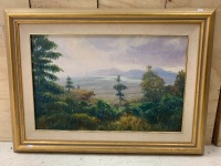 Hinchinbrook Mist - Original Framed Oil on Canvas by Renowned Brisbane Artist Kerry Nobbs