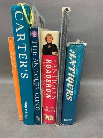 6 Antiques Reference Books