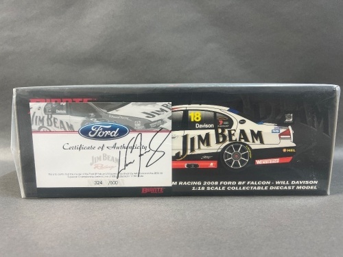 2008 Ford Falcon BF XR8 #18 Will Davison - DJR Jim Beam - ATCC