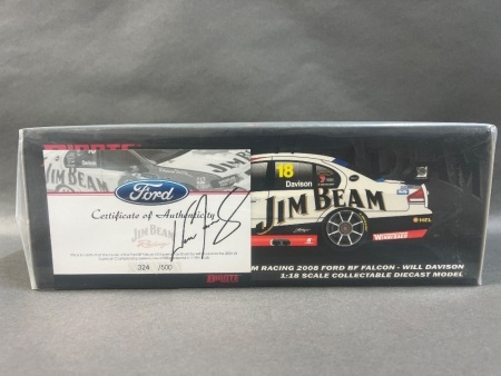 2008 Ford Falcon BF XR8 #18 Will Davison - DJR Jim Beam - ATCC