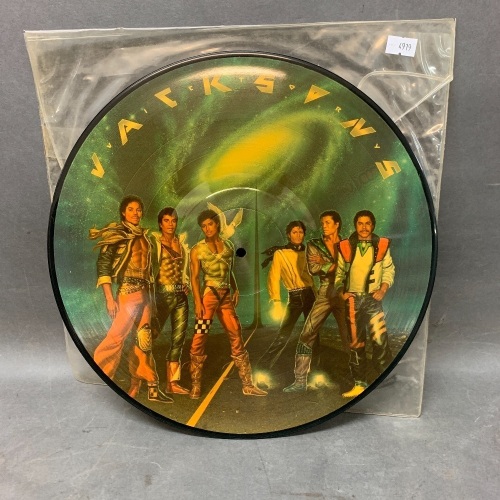 Official 1984 Jackson 5 Victory Picture Disc Album